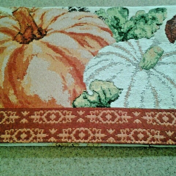 Harvest Season Table Runner 13 x 35 Fall Autumn - Picture 2 of 4